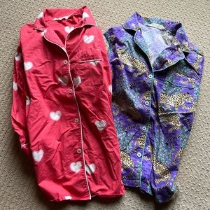 Printfresh long sleeve and short sleeve pajama sets